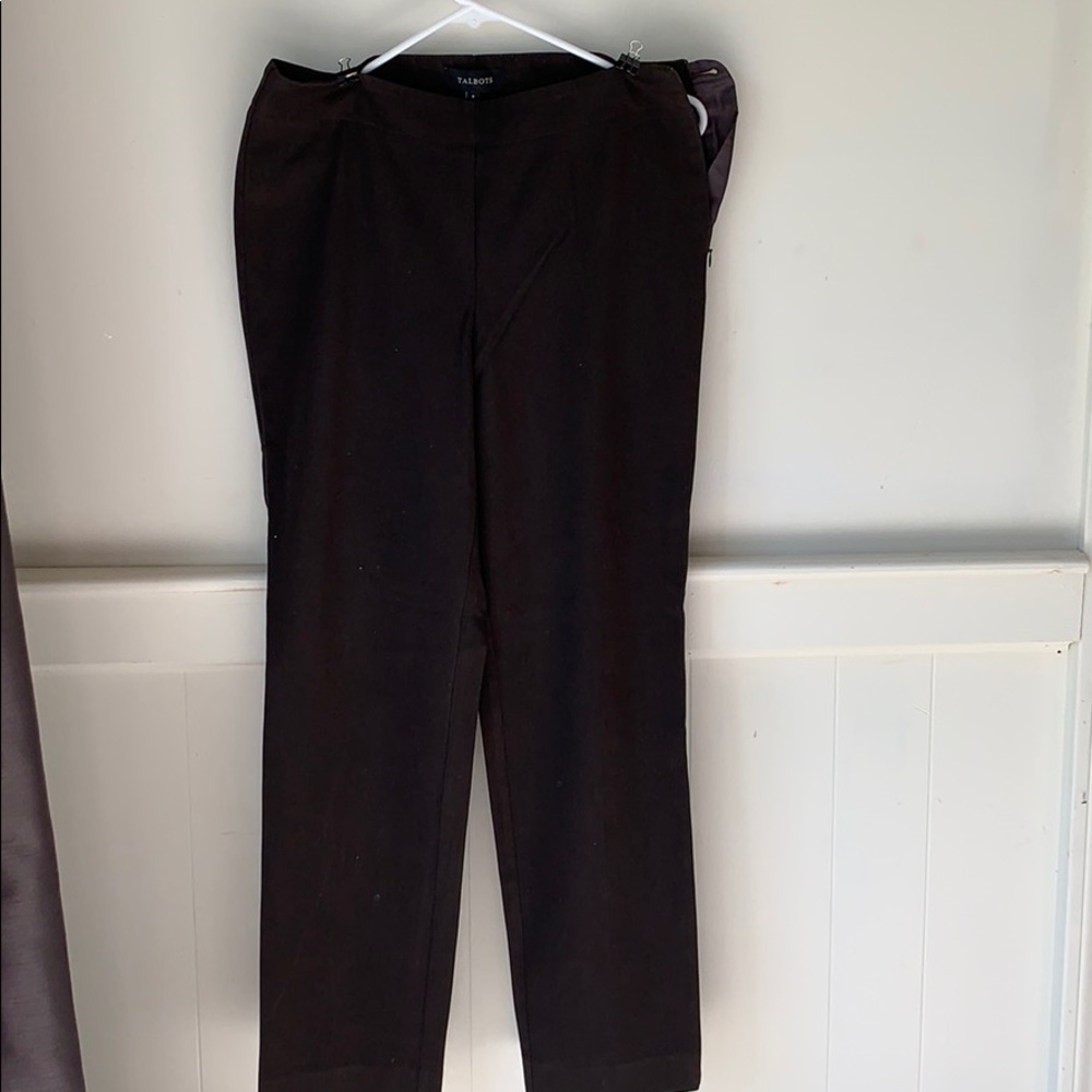 Talbots brown pants size8